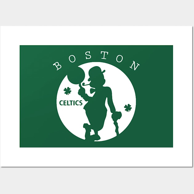 Boston Celtics Artwork Wall Art by Jessy Stannie